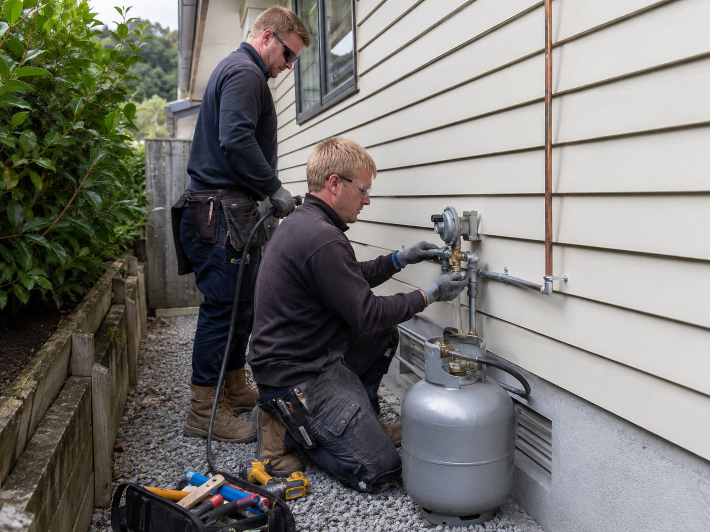 Gas heater installation Hamilton